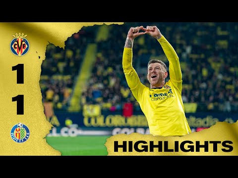 Highlights Villarreal 1-1 Getafe | LALIGA