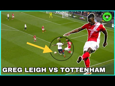 Reggae Boy Greg Leigh Looks Solid vs Tottenham In the FA Cup