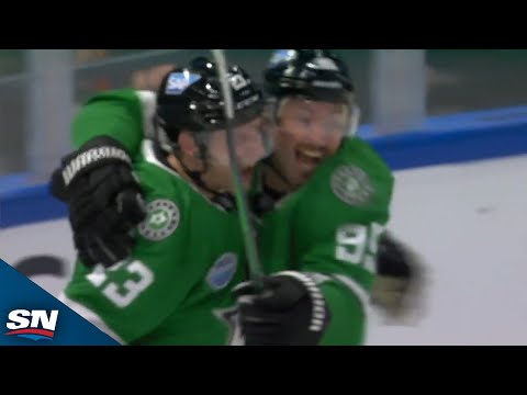 Esa Lindell Pots Slick Feed From Jason Robertson For Another Finn Goal