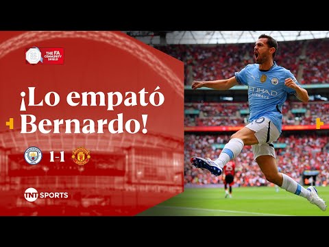 ¡BERNARDO SILVA LO EMPATÓ! | MANCHESTER CITY 1-1 MANCHESTER UNITED | FA COMMUNITY SHIELD