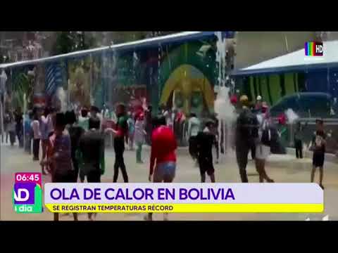 Con temperaturas récord llega ola de calor en Bolivia