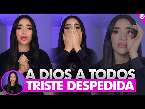 Adiós para siempre. Entre lágrimas Kimberly Loaiza dice adiós a las redes sociales y a su carrera.