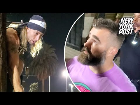 Jason Kelce cursed at by angry, screaming fan weeks after viral phone smashing incident