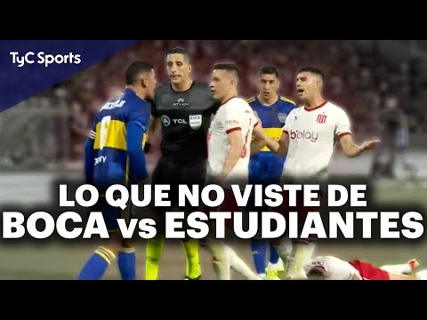 LO QUE NO VISTE DE BOCA - ESTUDIANTES  PINCHAS CONTRA ROJO, RIQUELME HABLÓ, LLANTO DE HINCHAS Y MÁS