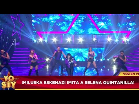 Miluska Eskenazi nos regaló una gran imitación de Selena Quintanilla