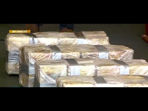 Policía decomisa 120 kilos de cocaína dentro de cabina de un camión