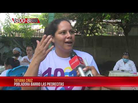 Desarrollan feria de la salud en el barrio Las Piedrecitas, en Managua – Nicaragua
