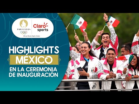 Revive el desfile de Me?xico por el Ri?o Sena en la Ceremonia de Inauguracio?n de #Paris2024