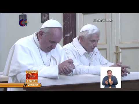 Falleció el papa emérito Benedicto XVI en la Ciudad del Vaticano