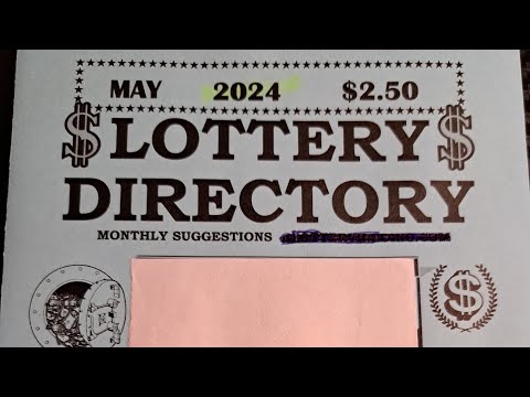 Lottery Directory May 2024 | Pick 3 & 4 | Good for all states