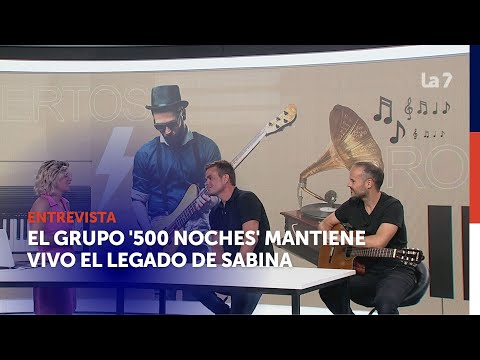 La banda '500 noches' mantiene vivo el legado de Sabina | La 7