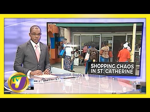 Chaos & Frustration Before Weekend Lockdown in Jamaica | TVJ News - March 26 2021