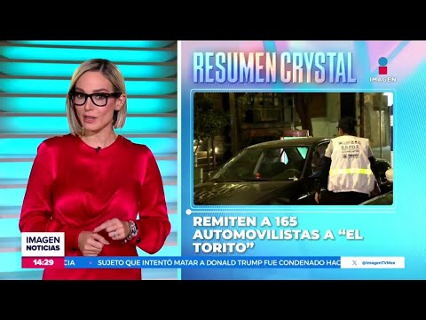 En tan solo 5 días, 165 automovilistas fueron llevados a “El Torito” | Noticias con Crystal Mendivil