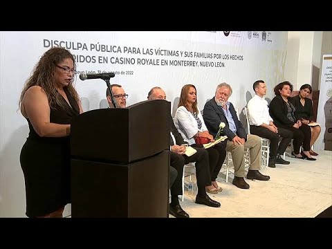 México | Disculpas públicas por el caso Casino Royale de Monterrey