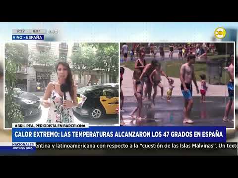 Calor extremo: las temperaturas alcanzaron los 47 grados en España - Abril Rea