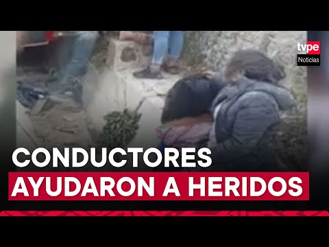 Ayacucho: pasajeros se salvan de morir tras volcadura de camión
