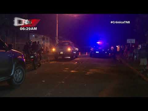 Discusión en plena calle termina en tragedia en el barrio Enrique Gutiérrez - Nicaragua