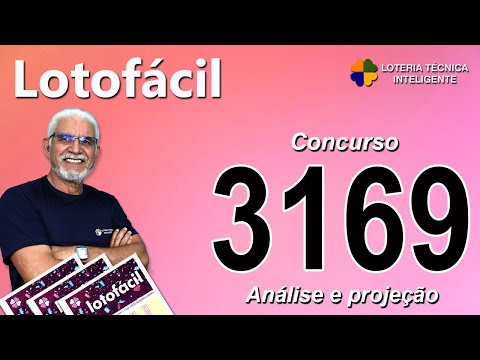 ANÁLISE E PROJEÇÃO PARA O CONCURSO 3169 DA LOTOFÁCIL