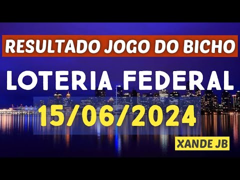 Resultado do jogo do bicho ao vivo PTV RIO 16HS dia 15/06/2024 - SÁBADO