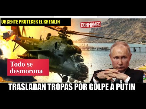 Rusia en ALERTA retira tropas de Ucrania por golpe en el Kremlin a Putin