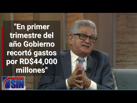Entrevista a director general de Presupuesto, José Rijo Presbot