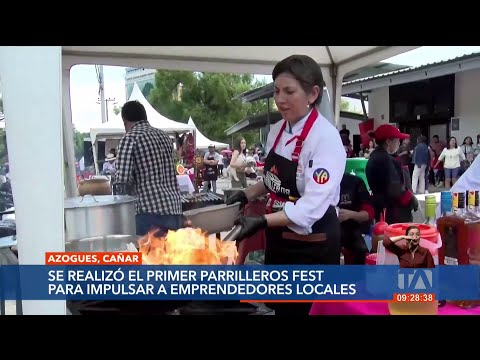 Parrilleros Fest es un evento para amantes de la carne que se realizó en Azogues