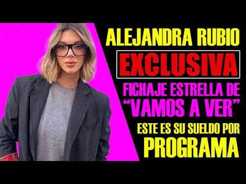 Alejandra Rubio: ¡Revelamos en Exclusiva su Escandaloso Sueldo en Telecinco!