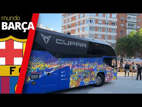 EL CLÁSICO | Así han llegado el FC BARCELONA  y REAL MADRID al BERNABÉU entre gritos de PUTA BARÇA