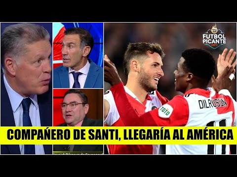 AMÉRICA traería de REFUERZO a un compañero de Santiago Giménez en el Feyenoord | Futbol Picante