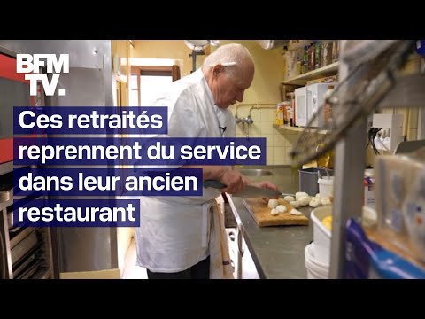 Après 10 ans de retraite, ce couple de 79 et 81 ans reprend du service dans leur ancien restaurant