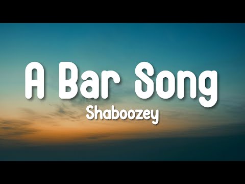 Shaboozey - A Bar Song (Tipsy) (Lyrics Video)