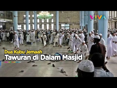 KACAU! Berebut Khatib, Jemaah Sholat Jumat Bentrok