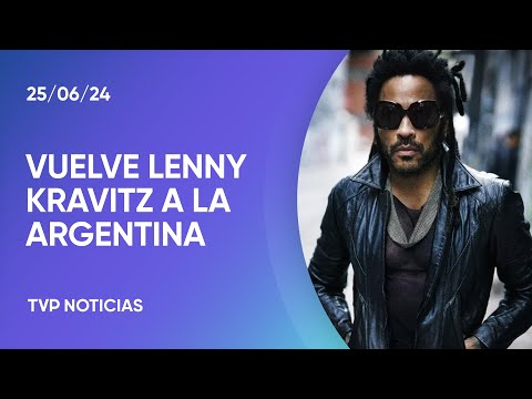 Lenny Kravitz vuelve a la Argentina