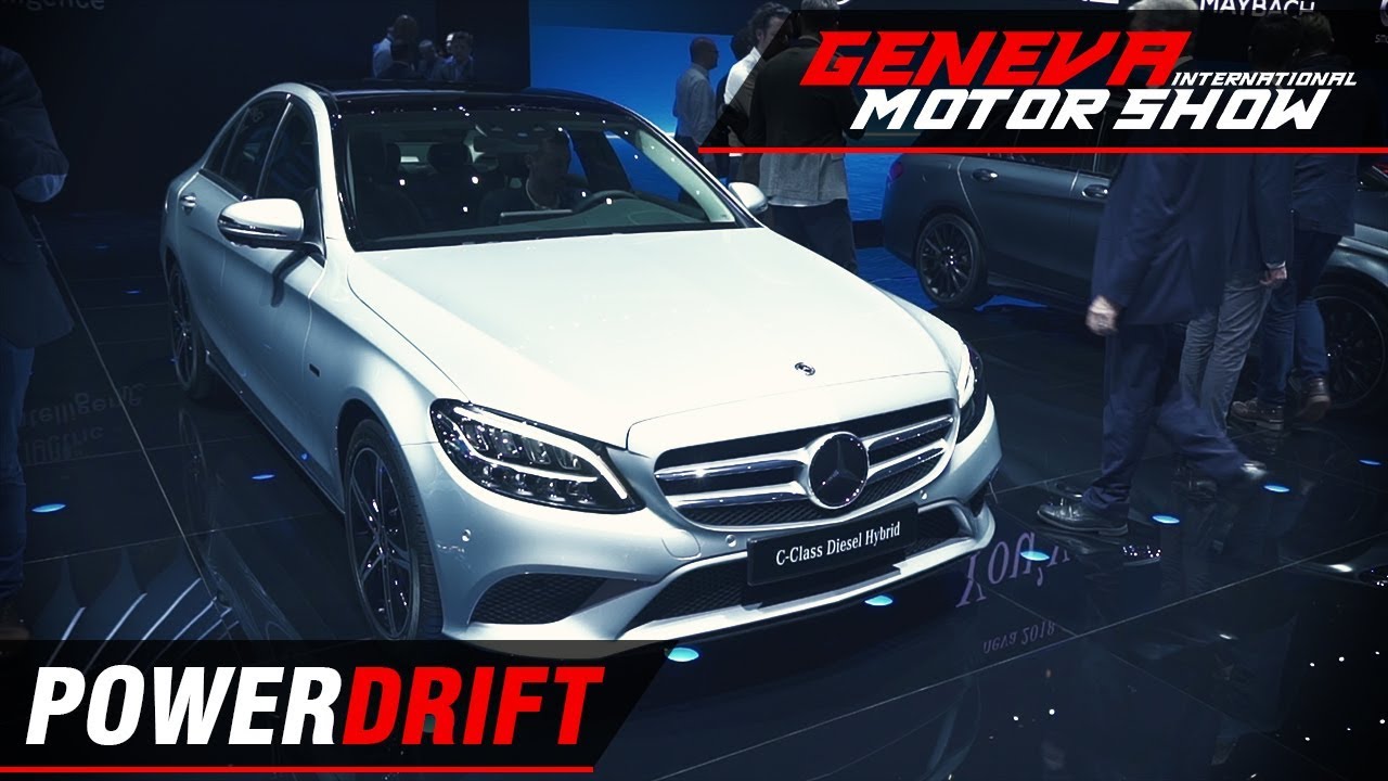 मर्सिडीज सी-क्लास - gateway से लक्ज़री : geneva motor show 2018 : powerdrift