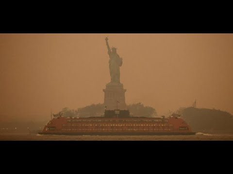 La ciudad de Nueva York cuenta con la peor calidad de aire por los incendios