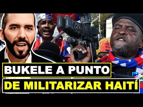 BUKELE AL BORDE DE MILITARIZAR HAITÍPANDILLAS HAITIANAS EN PANICO 11-3-2024 #Haitíbukele #Haití