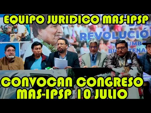 ABOGADO WILFREDO CHAVEZ DIO CLASES TSE ESTATUTO MAS-IPSP DICE EVO MORALES PUEDE CONVOCAR CONGRESO..