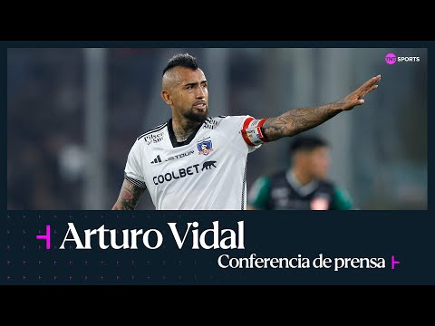 EN VIVO | Conferencia de prensa de Colo Colo: Arturo Vidal