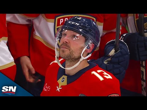 Panthers Sam Reinhart Credited With Goal After Review Shows Puck Cross Line