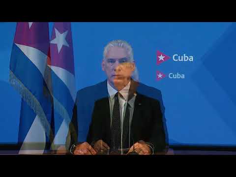 Intervención del presidente Miguel Díaz-Canel Reunión de Alto Nivel 76 AGNU