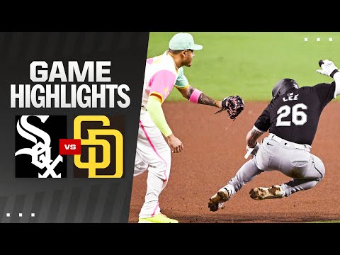 White Sox vs. Padres Game Highlights (9/20/24) | MLB Highlights