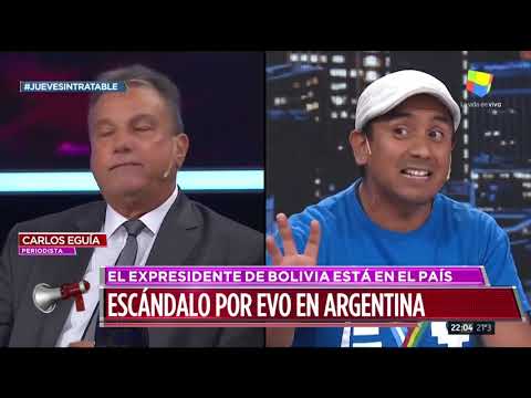 Escándalo por Evo en Argentina
