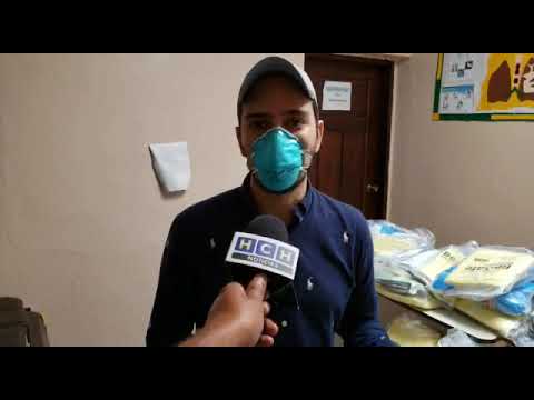 Miembros de la #CCILEC donan kits de bioseguridad a personal de Centro de Salud de la Entrada, Copán