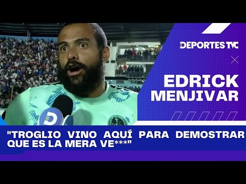 La inesperada respuesta de Edrick Menjívar sobre Pedro Troglio y Olimpia