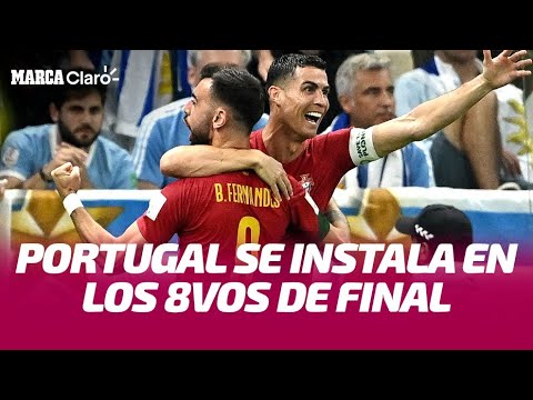 Portugal se instala en los octavos de final de Qatar 2022 con un doblete de Bruno Fernandes