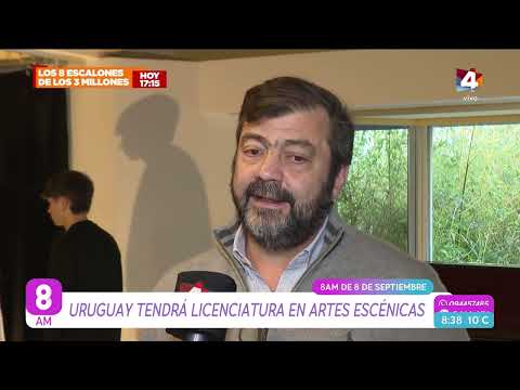 8AM - Uruguay tendrá Licenciatura en Artes Escénicas