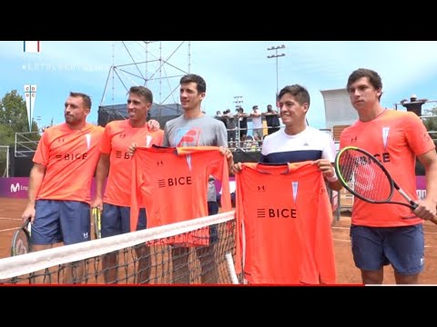 VALENCIA, TAPIA Y PÉREZ VISITARON EL CHILE OPEN  |  Cruzados