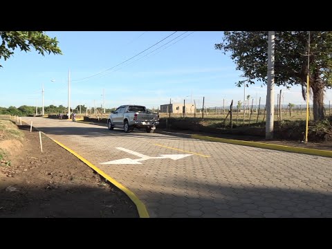 Adoquinan calles de la segunda y tercera etapa de lotes Bismarck Martínez en Ciudad Sandino