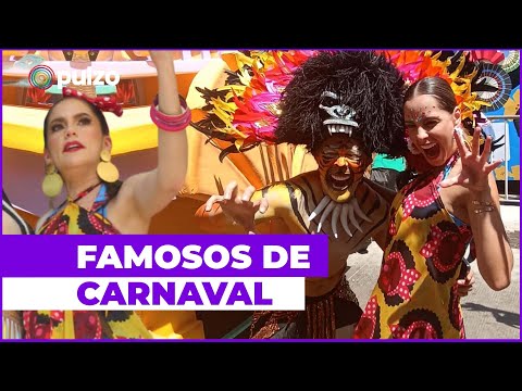 Famosos en Carnaval de Barranquilla: Carolina Soto, Linda Palma y otros bailaron con Zion y Lennox