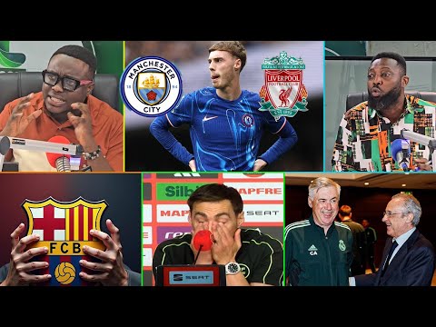 CHELSEA TO LOSE PALMER TO...EL CLASSICO BATTLE, MADRID DRAGS BARCELONA OVER ....REF BURGOS TO BE...